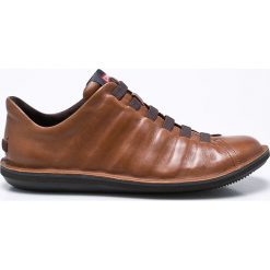 Camper - Buty. Brązowe buty sportowe casual Camper, bez wzorów, z materiału, z okrągłym noskiem, bez zapięcia. Za 659.90 zł.