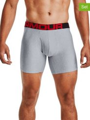 Under Armour Bokserki (2 pary) w kolorze jasnoszarym rozmiar: S. Szare bokserki Under Armour, s, bez wzorów. Za 72.06 zł.