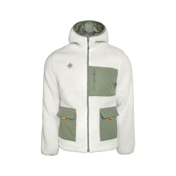 Kurtka polarowa RENO unisex z kapturem, ciepła i z funkcjonalnymi kieszeniami. Niebieskie kurtki Izas, na zimę, m, bez wzorów, z polaru, z kapturem. Za 399.96 zł.