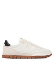 Tommy Jeans Sneakersy Tommy Jeans Low Lth Runner EM0EM01794 Biały. Białe buty sportowe casual Tommy Jeans, bez wzorów, z jeansu, bez zapięcia. Za 449.99 zł.