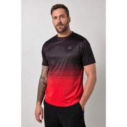 Męska T-shirt WM FLEXNAMIC® fitness nadruk na całej powierzchni rękaw 1/2. Czarne bluzki z długim rękawem JAY-PI, m, bez wzorów, z materiału, bez kołnierzyka, bez ramiączek. Za 139.99 zł.