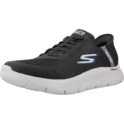 Tenisówki Skechers Model Slip Ins: Go Walk Kolor Czarny. Czarne trampki Skechers, m, bez wzorów, bez zapięcia. Za 359.99 zł.