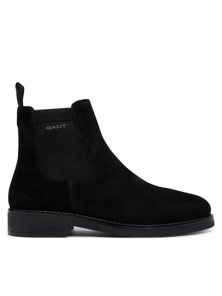 Gant Sztyblety 33653493 Czarny. Czarne botki sznurowane GANT, bez wzorów, ze skóry, bez obcasa, bez zapięcia. Za 769.99 zł.