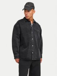 Jack&Jones Koszula jeansowa Santorini 12250602 Czarny Relaxed Fit. Czarne koszule Jack&Jones, m, bez wzorów, z bawełny, bez kołnierzyka, bez ramiączek. Za 149.99 zł.