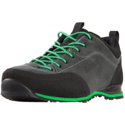 Męskie buty turystyczne wodoodporne z membraną i zamszem. Zielone buty turystyczne GUGGEN MOUNTAIN, bez wzorów, z zamszu, bez zapięcia. W wyprzedaży za 477.39 zł.