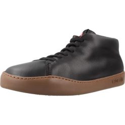 Buty CAMPER SELLA Czarny. Czarne buty turystyczne Camper, bez wzorów, ze skóry, bez zapięcia, trekkingowe. Za 605.72 zł.