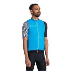 Kamizelka Kilpi Flow. Niebieskie kurtki do biegania Kilpi, m, bez wzorów, z nylonu, bez kaptura, do biegania. Za 179.35 zł.