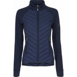 Kurtka jeździecka Equipage Canon. Niebieskie kurtki EQUIPAGE, l, bez wzorów, z dżerseju, bez kaptura. Za 369.00 zł.