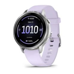 Zegarek inteligentny Garmin Venu 4 41mm Szary/Srebrny/Niebiesko-fiołkowy. Szare, cyfrowe zegarki GARMIN, srebrne. Za 2,416.55 zł.