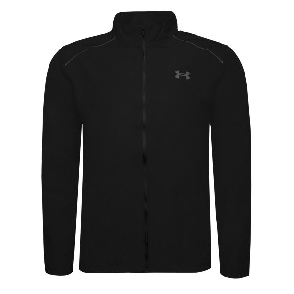 Wodoodporna kurtka Under Armour Storm Run. Czarne kurtki Under Armour, l, bez wzorów, z materiału, z kapturem. Za 321.35 zł.