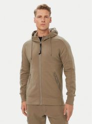 C.P. Company Bluza 21CMSS715A005086W Beżowy Regular Fit. Brązowe bluzy C.P. Company, m, bez wzorów, z bawełny, bez kaptura. Za 1,239.00 zł.