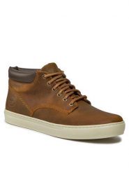 Timberland Trzewiki Adventure 2.0 Chukka TB0A1JUN3581 Brązowy. Brązowe botki sznurowane Timberland, bez wzorów, ze skóry, bez obcasa, bez zapięcia. Za 699.99 zł.