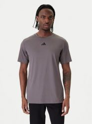 Adidas Koszulka techniczna D4T PrimeLift 3 Stripes KE9936 Szary Regular Fit. Szare t-shirty sportowe Adidas, bez wzorów, z syntetyku, bez ramiączek, na fitness i siłownię. Za 209.99 zł.