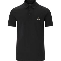 Polo SOS Monviso. Czarne koszulki polo SOS, m, bez wzorów, bez kołnierzyka, bez ramiączek. Za 232.00 zł.
