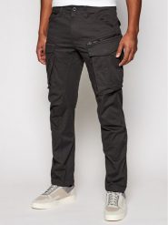 G-Star Raw Spodnie materiałowe Rovic D02190-5126-976 Szary Tapered Fit. Szare spodnie materiałowe G-Star Raw, m, bez wzorów, z bawełny, retro. Za 309.99 zł.