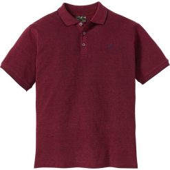 Shirt polo melanżowy bonprix czerwony melanż. Koszulki polo bonprix. Za 54.99 zł.
