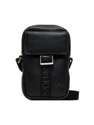 Calvin Klein Saszetka LV04D1091G Czarny. Czarne saszetki i nerki CALVIN KLEIN, bez wzorów, ze skóry. Za 189.99 zł.