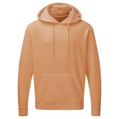 Męska Gładka Bluza Sportowa Przez Głowę Kaptur. Brązowe bluzy z kapturem SG, l, bez wzorów, z bawełny, z kapturem. Za 101.99 zł.