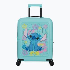 Walizka podróżna American Tourister Dashpop Disney. Niebieskie walizki American Tourister, bez wzorów. Za 549.99 zł.