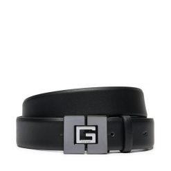 Pasek Męski Guess. Czarne paski Guess, z aplikacjami. Za 219.99 zł.