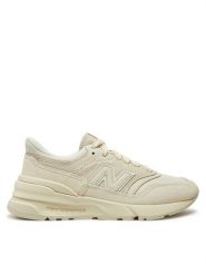 New Balance Sneakersy U997RME Beżowy. Brązowe buty sportowe casual New Balance, bez wzorów, ze skóry, bez zapięcia. Za 399.99 zł.