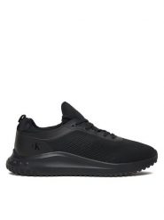 Calvin Klein Sneakersy Eva Runner Sock Mix YM0YM01386 Czarny. Czarne buty sportowe casual CALVIN KLEIN, bez wzorów, z materiału, bez zapięcia. Za 399.99 zł.