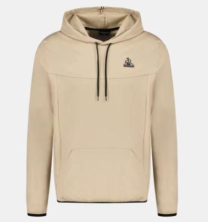 Bluza z kapturem Le Coq Sportif Tech SP N°1. Brązowe bluzy z kapturem le coq sportif, m, bez wzorów, z dresówki, z kapturem. Za 343.55 zł.