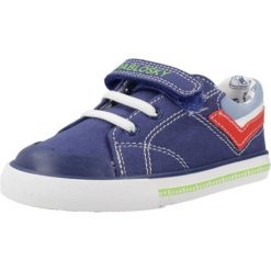Buty PABLOSKY 984510P Niebieski. Niebieskie buty trekkingowe PABLOSKY, bez wzorów, z syntetyku, bez zapięcia. Za 176.99 zł.