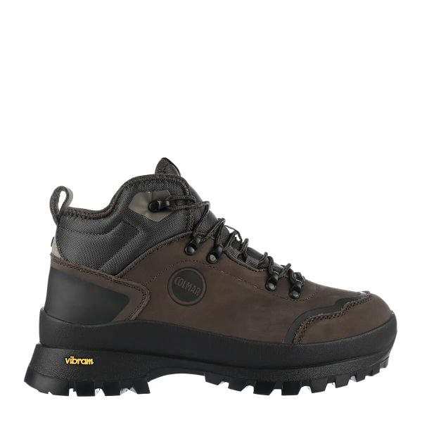 Buty trekkingowe męskie COOPER PITCH DARK skóra wodoodporne. Brązowe buty turystyczne Colmar, z aplikacjami, z gumy, bez zapięcia, outdoorowe. Za 1,299.99 zł.
