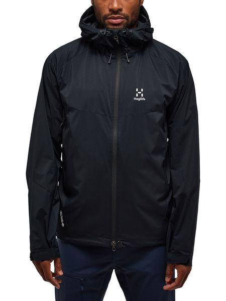 Haglöfs Kurtka softshellowa "Glide" w kolorze czarnym rozmiar: S. Czarne kurtki outdoor i hardshell Haglöfs, s, bez wzorów, bez kaptura. Za 523.38 zł.