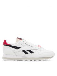 Reebok Sneakersy Classic Leather 100202344 Biały. Białe buty sportowe casual Reebok, bez wzorów, ze skóry, bez zapięcia. Za 299.99 zł.