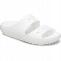 Klapki Dla Dorosłych Crocs Classic V2 Sandal. Niebieskie klapki Crocs, z materiału. Za 135.99 zł.