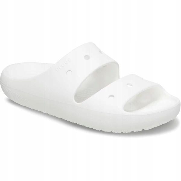 Klapki Dla Dorosłych Crocs Classic V2 Sandal. Niebieskie klapki Crocs, z materiału. Za 135.99 zł.