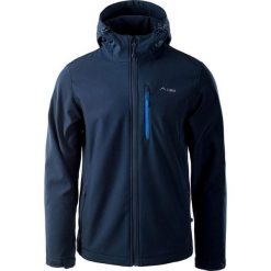 Kurtka zimowa męska softshell Elbrus Ifar II. Niebieskie kurtki ELBRUS, na zimę, m, bez wzorów, z softshellu, bez kaptura. Za 357.33 zł.