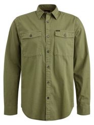 PME Legend Koszula - Regular fit - w kolorze khaki rozmiar: M. Brązowe koszule PME Legend, m, bez wzorów, bez kołnierzyka, bez ramiączek. Za 144.24 zł.