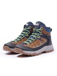 Icepeak Botki turystyczne w kolorze granatowo-jasnobrązowym rozmiar: 42. Brązowe buty trekkingowe Icepeak, bez wzorów, bez zapięcia. Za 232.78 zł.