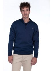 The Time of Bocha Bluza w kolorze granatowym rozmiar: XXL. Niebieskie bluzy The Time of Bocha, xxl, bez wzorów, z bawełny, bez kaptura. Za 126.99 zł.