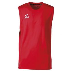 Tank top Eldera Champion. Czerwone bezrękawniki ELDERA, bez wzorów, bez kołnierzyka, bez ramiączek. Za 97.50 zł.