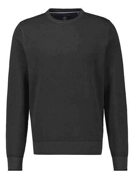 Lerros Sweter w kolorze czarnym rozmiar: XXL. Czarne swetry nierozpinane Lerros, xxl, bez wzorów, z bawełny, bez kołnierzyka, bez ramiączek. Za 149.95 zł.