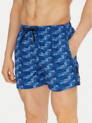 EA7 Emporio Armani Szorty kąpielowe 7M000510 AF13059 FB067 Niebieski Regular Fit. Niebieskie kąpielówki EA7 Emporio Armani, m, bez wzorów, z syntetyku. Za 299.99 zł.