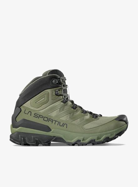 Buty w góry La Sportiva Ultra Raptor 3 Mid GTX. Zielone buty turystyczne La Sportiva, bez wzorów, z gore-texu, bez zapięcia, trekkingowe, gore-tex. Za 934.99 zł.