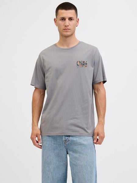 Jack & Jones Koszulka "Jjgeplas" w kolorze szarym rozmiar: M. Szare bezrękawniki Jack & Jones, m, bez wzorów, z bawełny, bez kołnierzyka, bez ramiączek. Za 30.56 zł.