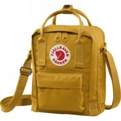 Fjällräven KANKEN SLING Vinylon Ochra Unisex Torba na ramię. Brązowe torby na ramię No name, bez wzorów, na ramię, bez dodatków. Za 304.99 zł.