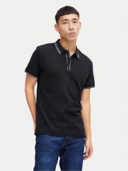 Blend Polo 20716474 Czarny Regular Fit. Czarne koszulki polo Blend, m, bez wzorów, z bawełny, bez kołnierzyka, bez ramiączek. Za 69.99 zł.