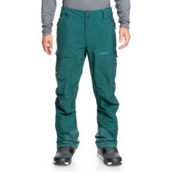 Spodnie snowboardowe męskie Quiksilver Utility. Zielone spodnie narciarskie i snowboardowe Quiksilver, m, bez wzorów, narciarskie. Za 329.99 zł.