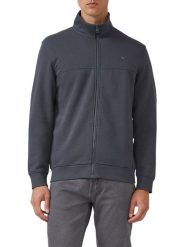S.Oliver Bluza w kolorze antracytowym rozmiar: S. Czarne bluzy S.Oliver, s, bez wzorów, bez kaptura. Za 109.95 zł.