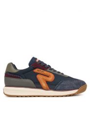 REPLAY Sneakersy GMSIB.000.C0201T Granatowy. Niebieskie buty sportowe casual Replay, bez wzorów, ze skóry, bez zapięcia. Za 609.99 zł.