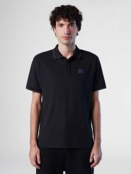 North Sails Koszulka polo w kolorze czarnym rozmiar: 4XL. Czarne koszulki polo North Sails, xl, z aplikacjami, bez kołnierzyka, bez ramiączek. Za 173.99 zł.