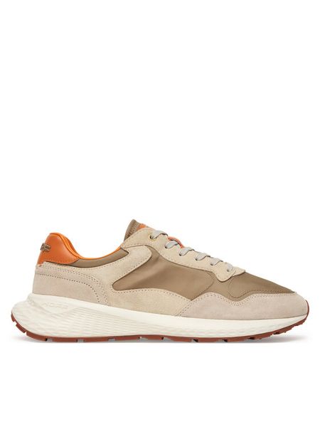 HOFF Sneakersy Santiago II 12535608 Beżowy. Brązowe buty sportowe casual HOFF, bez wzorów, ze skóry, bez zapięcia. Za 419.99 zł.