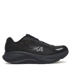 Buty do biegania Hoka. Czarne buty do biegania HOKA, bez wzorów, bez zapięcia, do biegania. Za 649.99 zł.